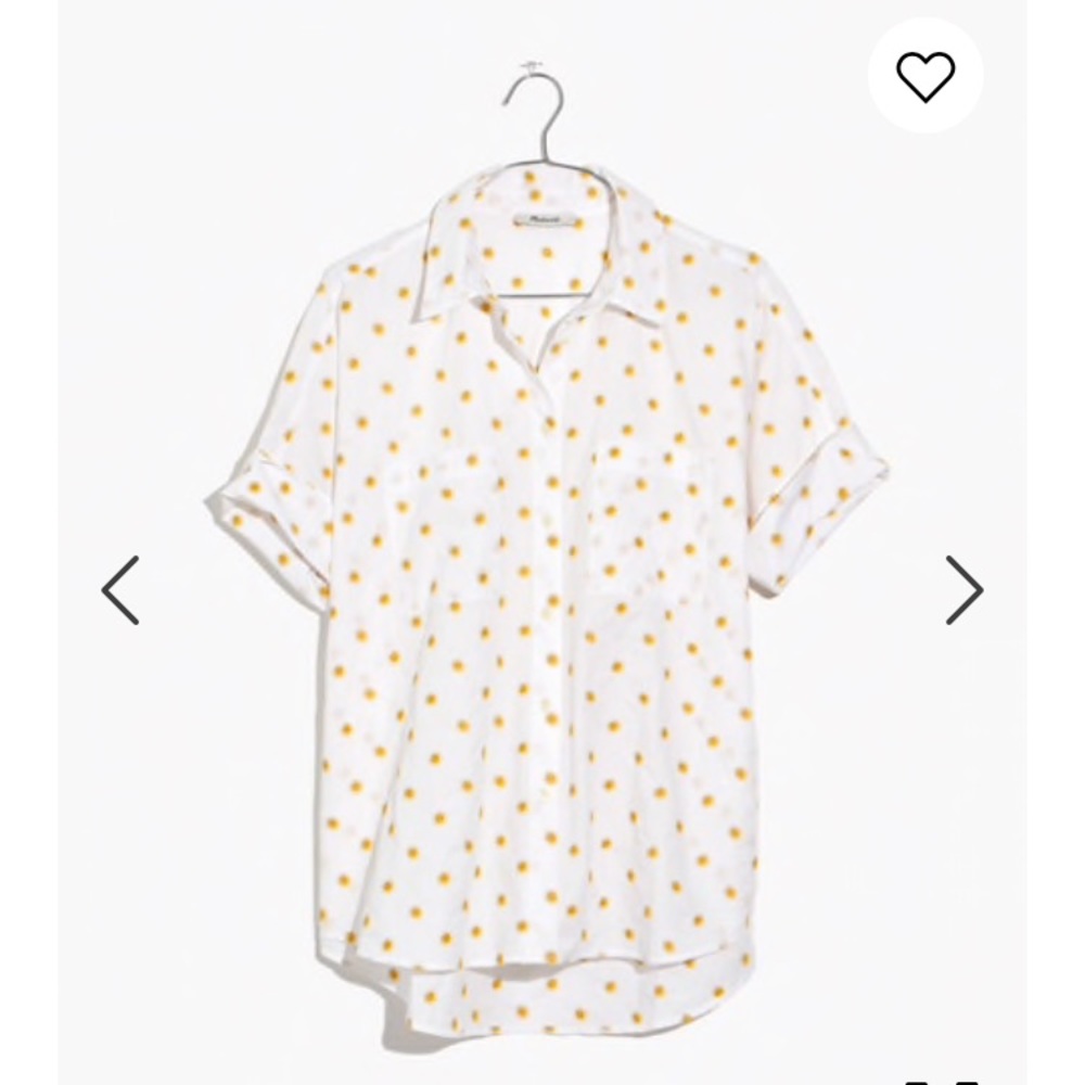 Madewell Sun Embroidered Courier Shirt
